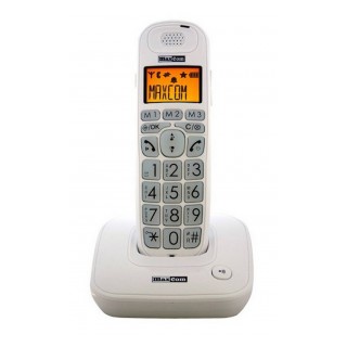Téléphone senior sans fils compatible appareils auditifs MAXCOM MC6800 -  Téléphones senior fixes - Robé vente matériel médical
